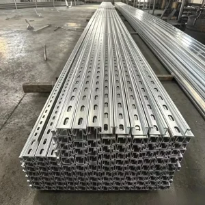Factory Heavy Duty Carbon Steel Bracket Corrosion Resistant Galvanized Steel Support for Solar PV Projects