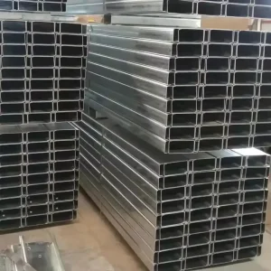 Factory High-quality 1.8-3.0mm Galvanized Steel Purlins and C-shaped Steel Channels
