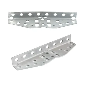 Factory Hot Dip Galvanized Steel Multiple Drop Wire Cross-arm Wall Bracket for Fiber Optic Cable Fixing ISO9001 Certified