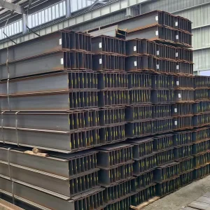 Factory Hot Rolled H-Beam Steel, Q235B Q355B Structural H Section Steel for Building Bridge Construction
