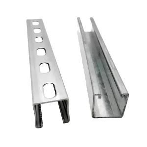 Factory Low Price Galvanized C-shaped Steel Channel for Supporting System