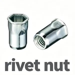 Factory M6/M8 Rivet Nut Zinc Plated Rivet Nuts for Automotive & Furniture