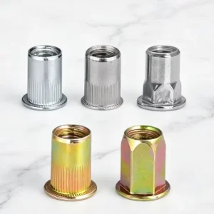 Factory M6 M8 Rivet Nut Zinc Plated Rivet Nuts for Automotive & Furniture