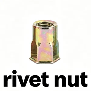 Factory M6 M8 Rivet Nut Zinc Plated Rivet Nuts for Automotive Furniture