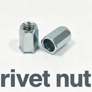 Factory M6/M8 Zinc-Plated Rivet Nut for Automotive and Furniture