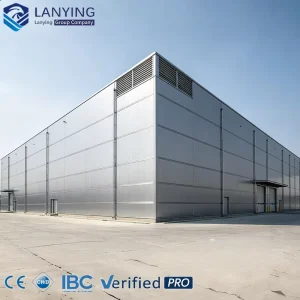 Factory Metal Space Frame Steel Structure Building Prefab Warehouse Commercial Prefabricated Steel Structures Warehouse