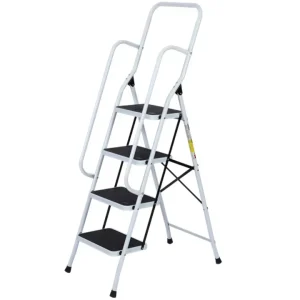 Factory Modern Household Combination Steel Step Ladder with Handrail