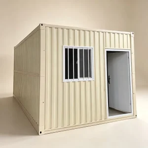 Factory Moisture Proof Detachable Prefab Container House Large Window Corrugated Container Temporary Accommodation