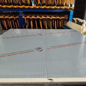 Factory Polyurethane Rock Wool PIR Sandwich Panel Fireproof Insulated Eco Friendly Exterior Dining Wall Roof Panel for Warehouse