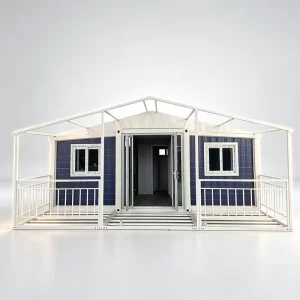 Factory Price 10 40ft Detachable Expandable Prefabricated Container House Moisture Proof 2 Bedroom Fold Cabin