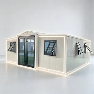 Factory Price 10 40ft Detachable Expandable Prefabricated Container House Moisture Proof Fold Out Container Cabin