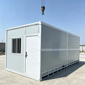 Factory Price 10ft 20ft Detachable Prefabricated Container House Moisture Proof Single Unit Integrated Sandwich Wall Panel Cabin