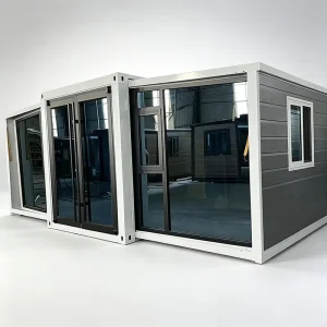 Factory Price 2 Bedroom Expandable Prefabricated Container House Moisture Proof Detachable 10-40ft Folding Prefab Villa