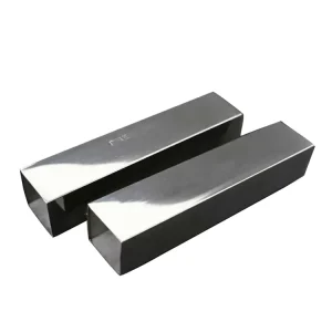 Factory Price 201 304 316 Square Rectangular Stainless Steel Tube Square Stainless Steel Pipe 0.5 Inch