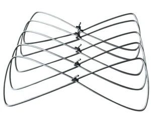 Factory Price 20cmx2.5mm Galvanized Steel Blockwork Butterfly Wall Ties Anti-Corrosion Drywall for Apartments Masonry and Brick