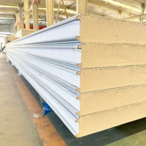 Factory Price Anti Fire Building Materials Rockwool PIR PU PUR Sandwich Wall Insulation Panel
