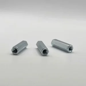Factory Price Carbon Steel Hex Coupling Nut Grade 8 Long Hex Nut Zinc Plated for Threaded Rod Coupling and Extension
