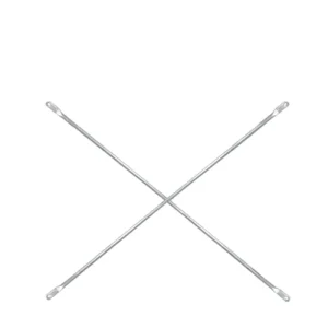 Factory Price H Frame Galvanized Steel Cross Bracing Building Steel Diagonal Scaffold Cross Brace Ladders Scaffolding