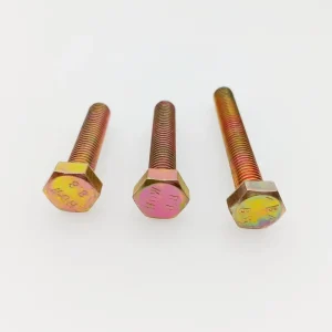 Factory Price Hex Bolt High Strength Steel Zinc Plated DIN933 DIN931 Standard 8.8 10.9 12.9 Hardness Plain Excellent Sale