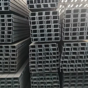 Factory Price Hot Rolled Steel Channel U / C Section Shaped Steel Channels Ss400 Profile