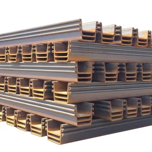 Factory Price Hot Rolled U Type 2 Larsen Steel Sheet Piling Piles For Sale