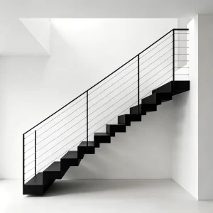 Factory Price Interior Spiral Staircase Floating Modern Staircase Design Wooden Tread Staircase Stair Design