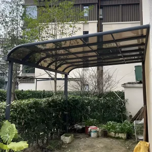 Factory Price Modern Fixed Aluminum Alloy Canopy Heat Insulation Magnetic Screen Villa Outdoor Use DIY Customizable