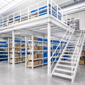 Factory Price Multi Tier Rack Customized Storage Shelf Warehouse Multi Level Storage Platform Steel Mezzanine Racking System