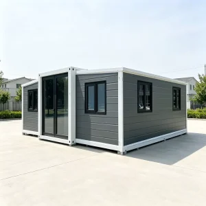 Factory Price Multi functional Container House Moisture proof Detachable Insulated Glass Window Prefabricated Container House