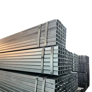 Factory Price Rectangular and Square Galvanized Steel Pipe Tube Galvanized Steel Square Tube