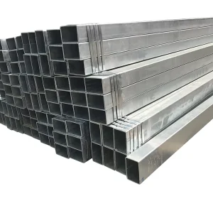 Factory Price Square Rectangular Galvanized Steel Tube 20×20 40×40 50x50mm for Structural Support