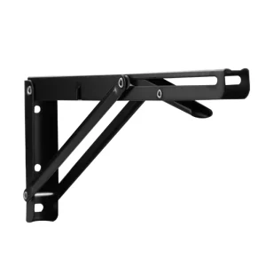 Factory Price Steel 90 Degree Foldable AdjustableTable Bench Support Folding Wall Mounted Shelf Brackets
