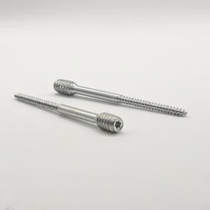 Factory Price Torx Drive Hanger Bolt Double Thread Design for Wood to Metal Connection in Furniture and Construction Use M8