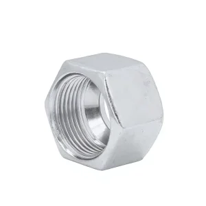 Factory Quality Stainless Steel Forged High Pressure Zinc Plated Hexagon Head Retaining Nuts NL NS Hydraulic Connector