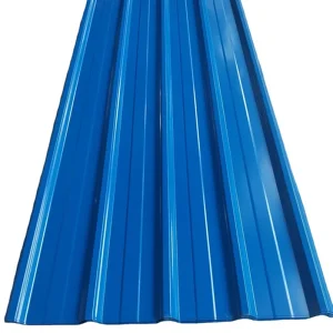 Factory Seller 0.5mm Zinc Ral Color Coated Corrugated Pre Coated Galvanized Steel Metal Roof Panel