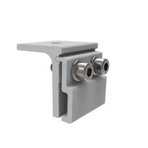 Factory Standing Seam Solar Clamp Support Structures Hook Klip Lock Roof Bracket Aluminum Stainless Steel 10 Year Warranty