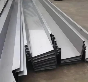 Factory Supplied Stainless Steel U Shaped Drainage Channel Galvanized Water Stop Gutter for Rain for House Use