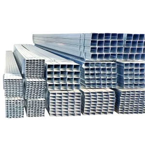 Factory Supply 20×20 25×25 40×40 50×50 20×40 40×60 Gi Rectangular Tube Galvanized Steel square Pipe