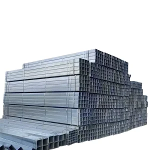 Factory Supply 30g 40g 50g 60g 3 Inch 4 Inch Rectangular Steel Tube Galvanized Square Pipe with Threaded and Coupling