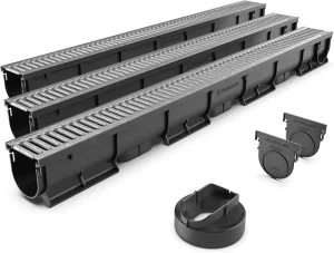 Factory Supply Channel Strong Corrosion Resistance Stainless Steel Trench Drain Rainwater Gutter Swimming Pool CN SHN
