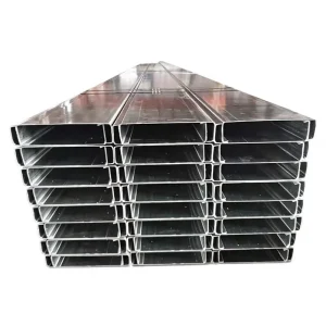 [Factory Supply] Customizable High Quality Black Iron C Steel Galvanized C shaped Steel Roof Purlin No 140 for Architectural