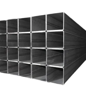 Factory Supply Customized Size 50×50 75×75 100×100 Black Hollow Section Rectangular Tube HSS SHS RHS Carbon Steel Square Pipe