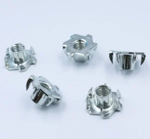 Factory Supply M6 M8 M10 Furniture Tee Nut Carbon Steel Electro Galvanized Bolts Nuts T Nut Customized Color