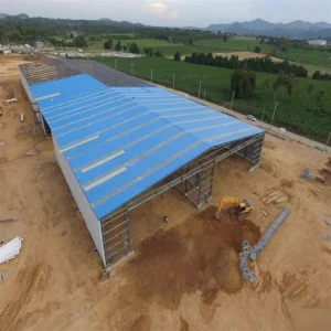 Factory Supply Metal Building Steel Structure Warehouse Large Span Workshop Steel Structure Warehouse