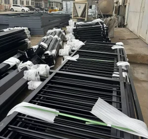 Factory Supply Powder Coated High Strength Steel Railings Fencing