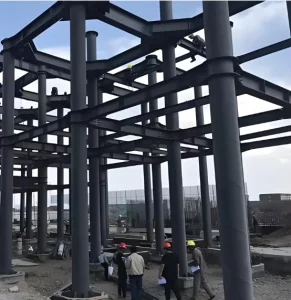 Factory Supply Smooth-Surface Foundation Steel Structural Components Precision-Cut Circular Steel Component