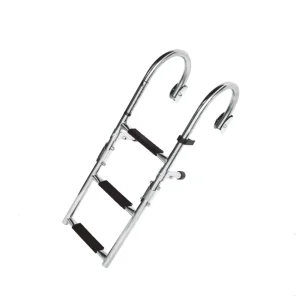 Factory Supply Stainless Steel Ladder with Hand Rails for Boat