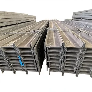 Factory Tianjin I steel Construction Support Steel Structure Bridge Steel H Beam Column 10# Galvanized Q235 GB Standard