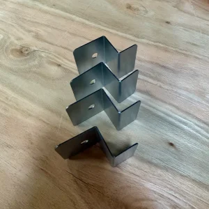 Factory Weld Steel Angle Bracket with Hole Punch