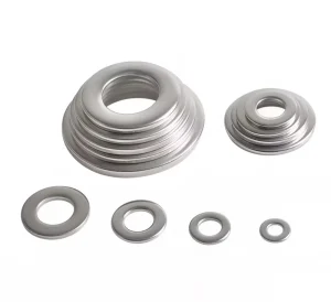 Factory direct Sale of Hardware Tools Flat Stainless Steel Smooth faced Washers for Steel Structures